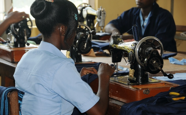  Dressmaking is one positive area for youth empowerment